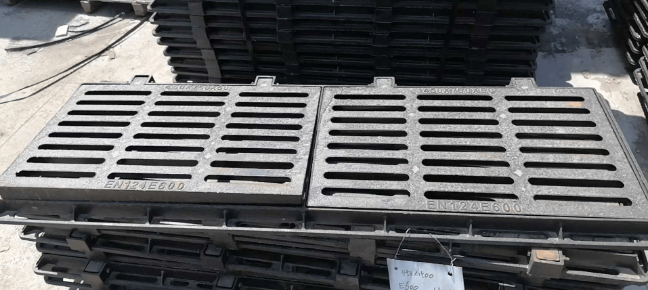 玉门球墨铸铁连体双篦展示