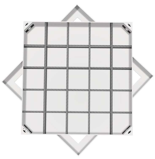 玉门不锈钢方井展示